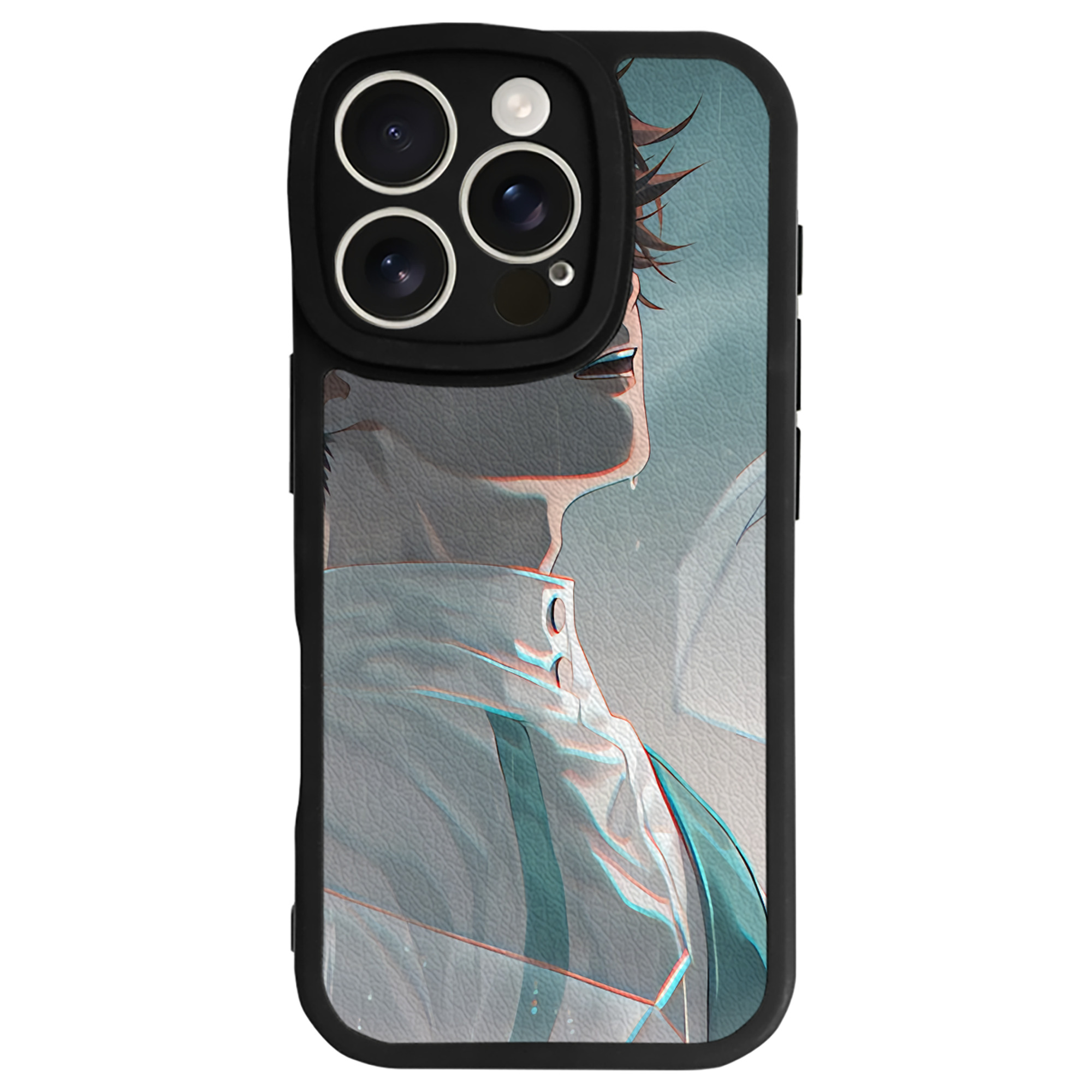 （画像用） ハイキュー!! Haikyu!! 【iPhone 16シリーズ対応】シリコンスマホケース（レザー調） 材質：シリコン